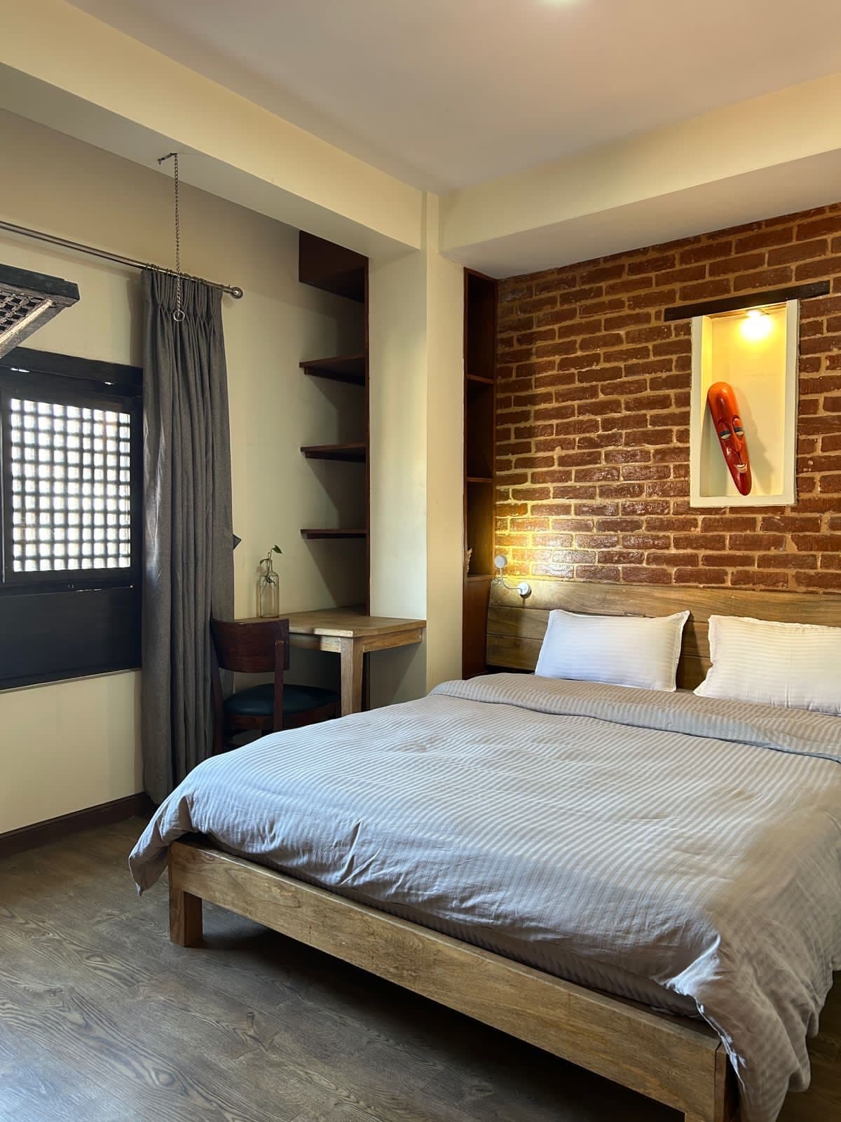 this property located at typical newari
community