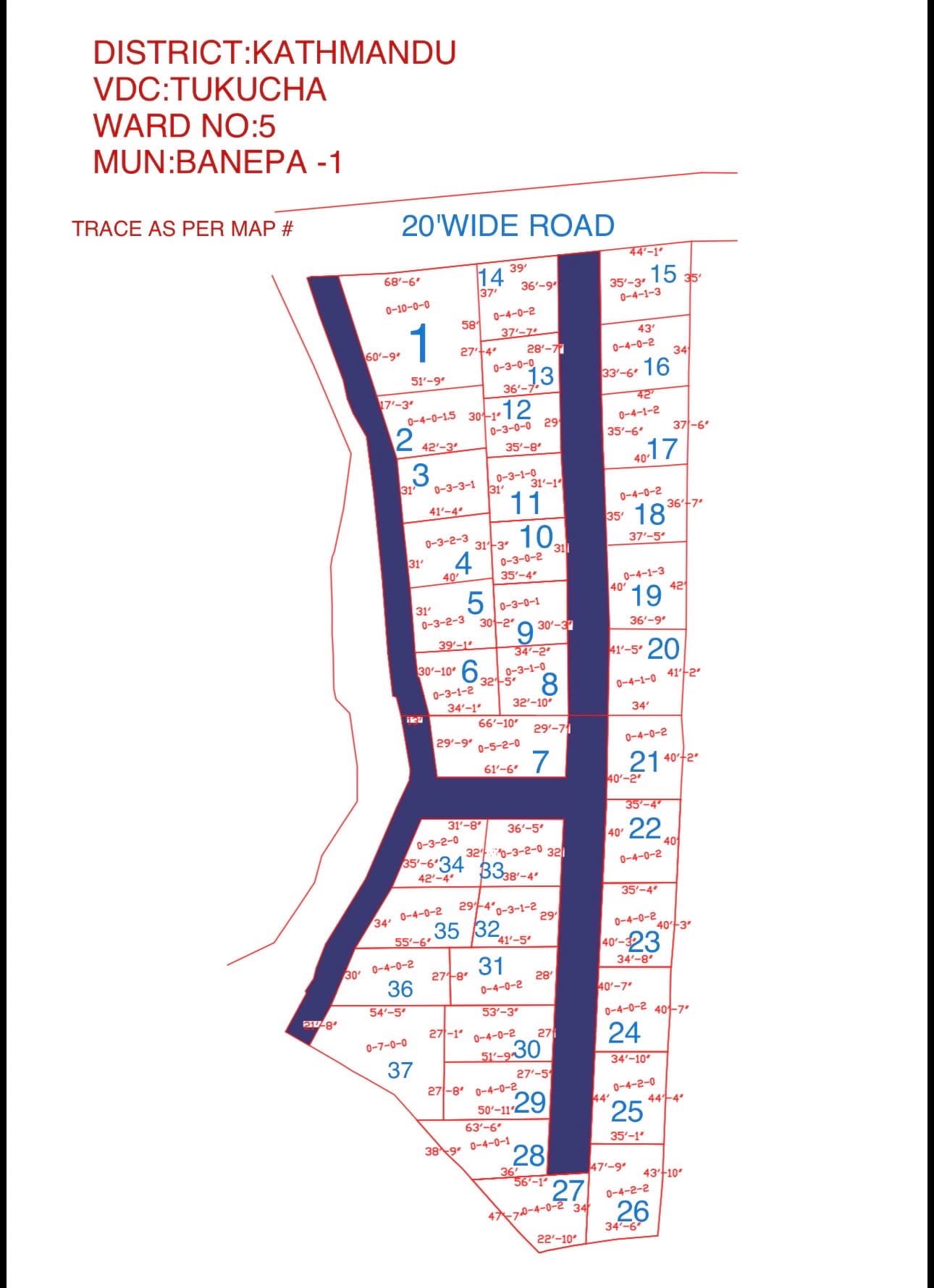 Attractive land on sell