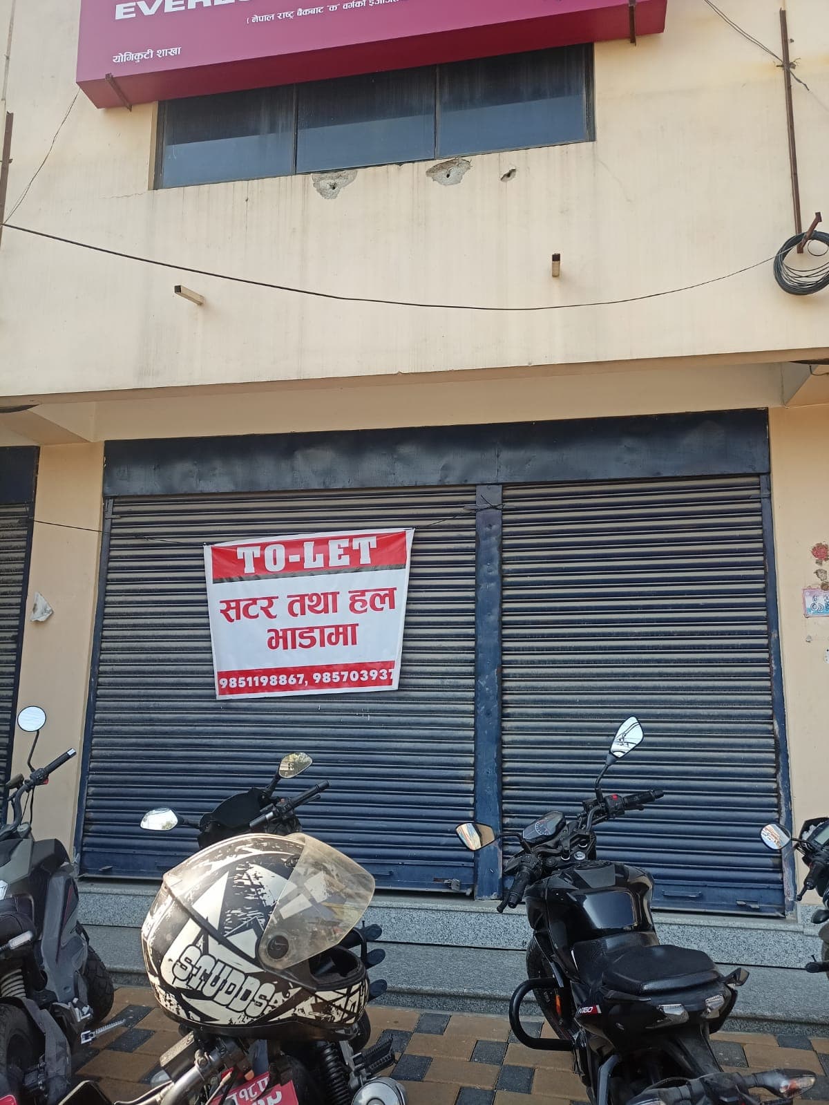 Shutter for rent in jogikotti,butwal